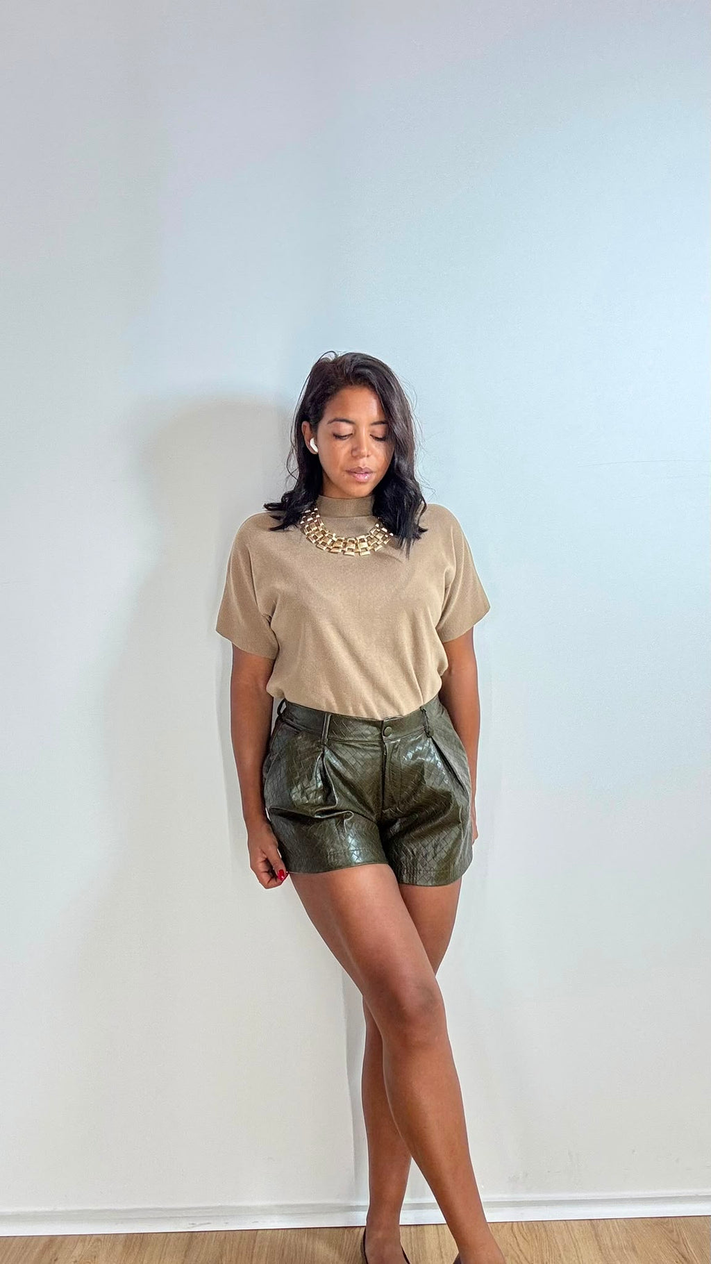 Shorts Ecopelle
