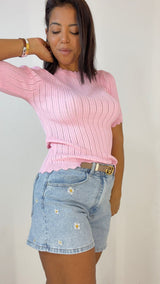 Maglia Filo Ricami