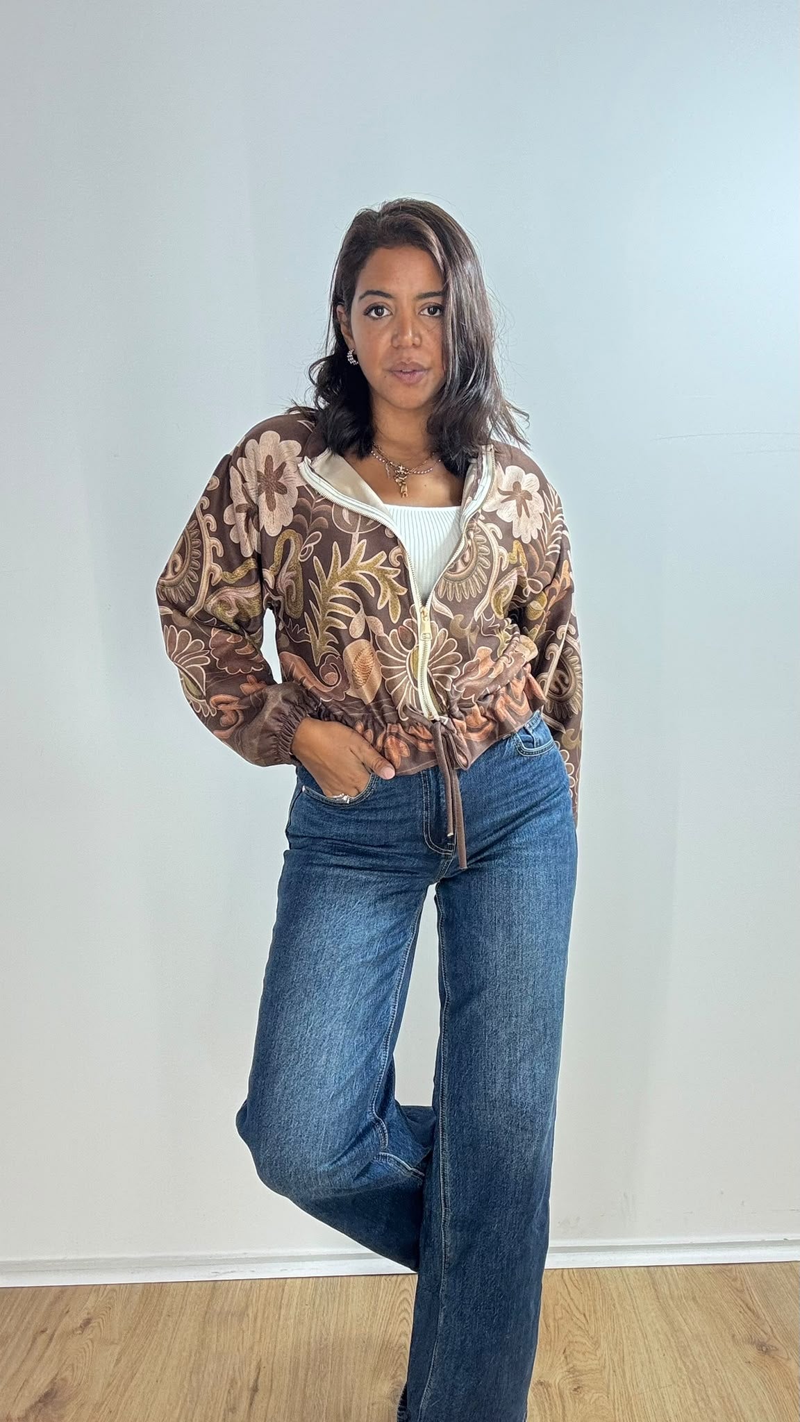 Jeans Wide Blu
