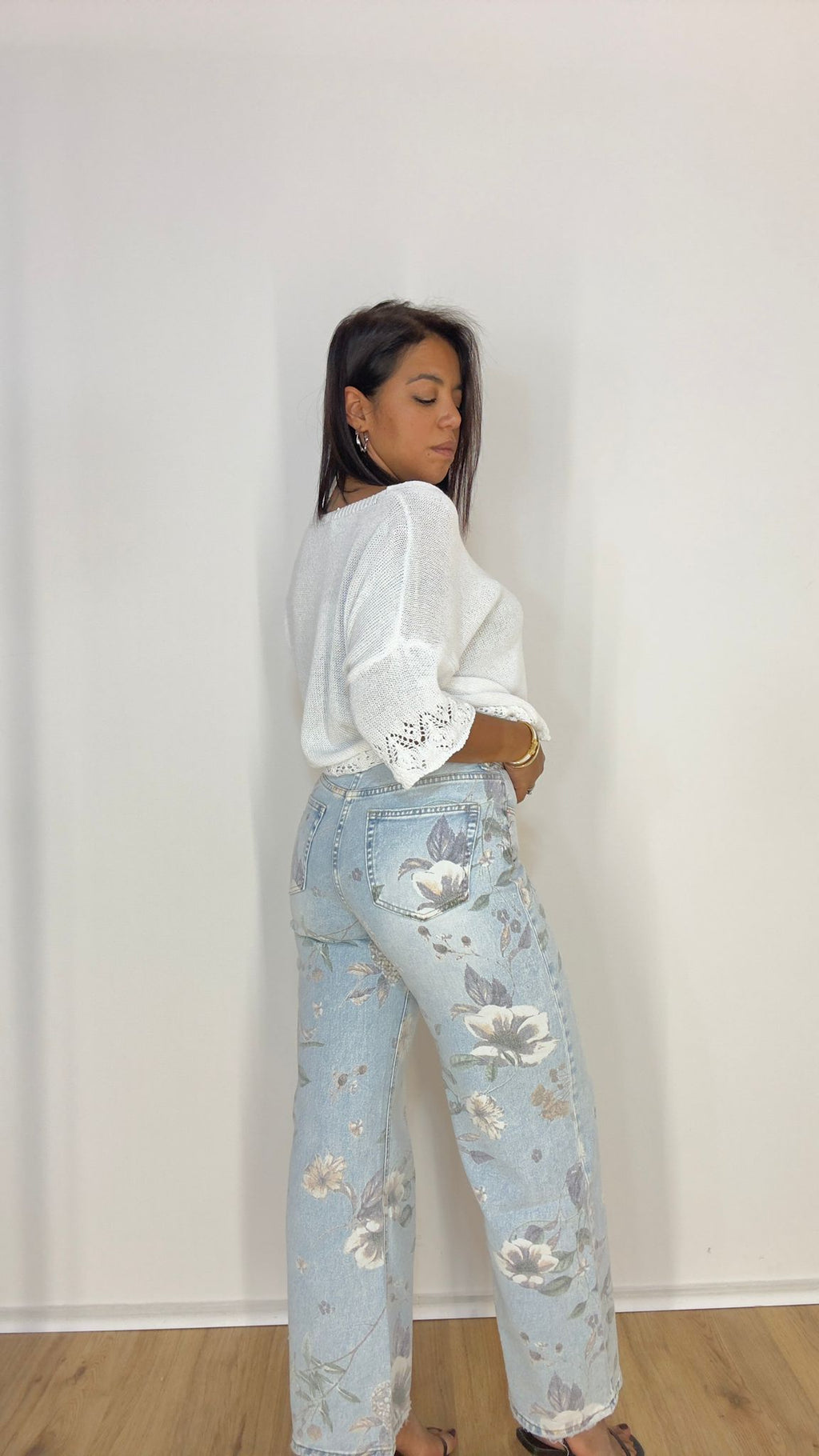 Jeans Fiorato 5362