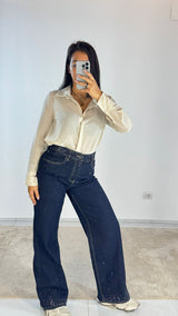 Jeans Wide Shine 3960