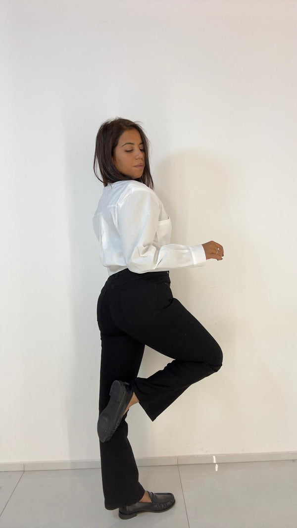 Jeans Flare Black