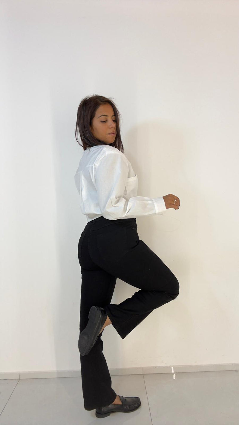 Jeans Flare Black