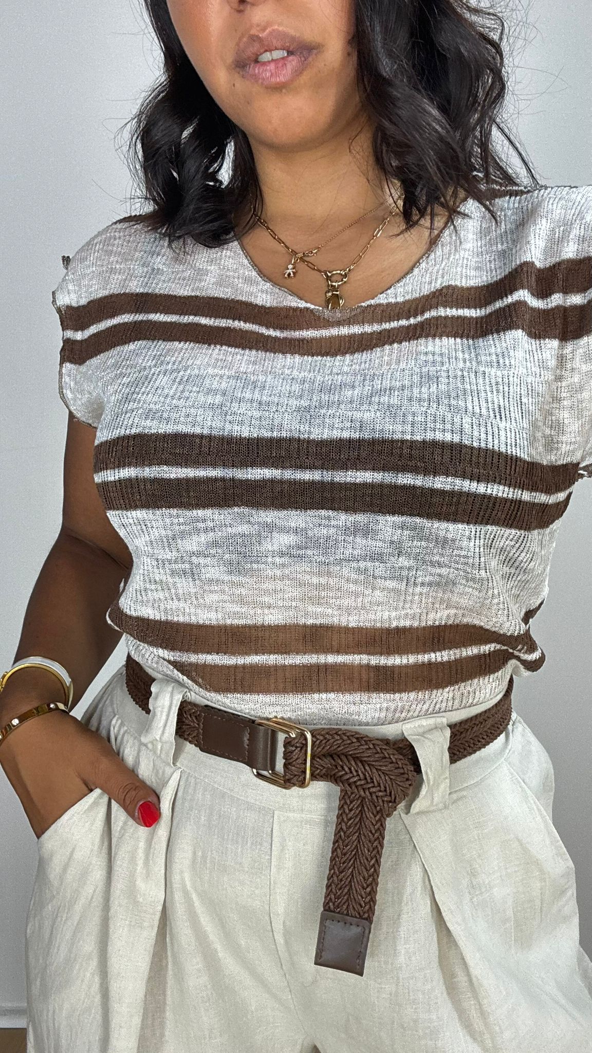 Maglia Filo righe