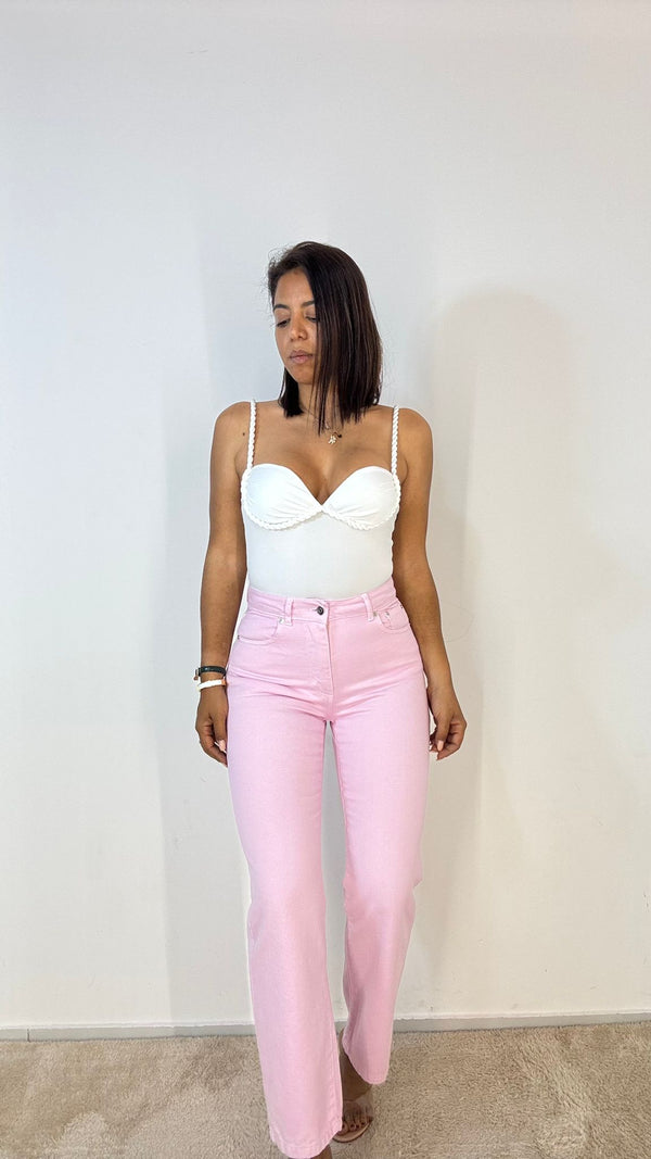 Jeans Mom Pink