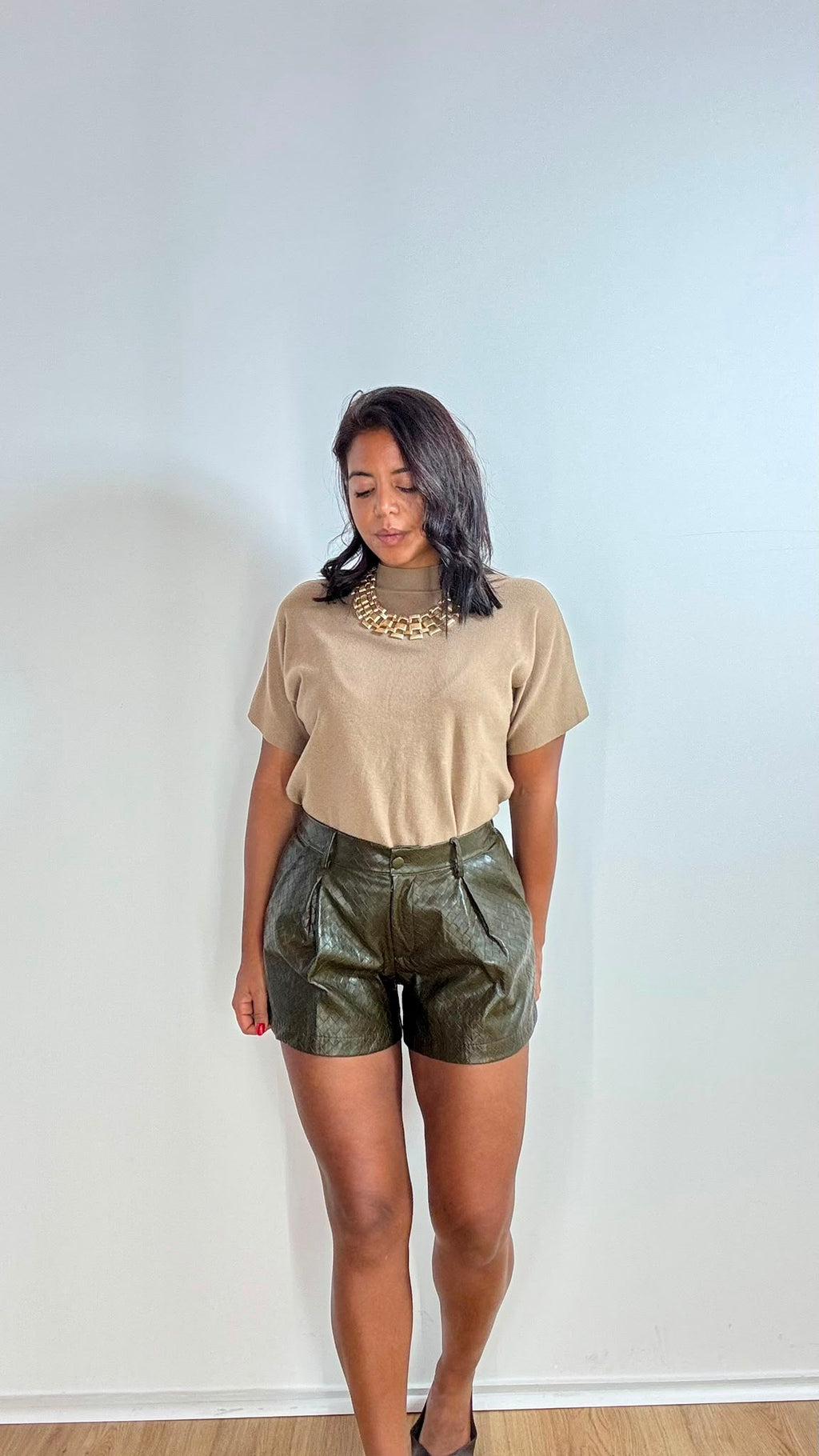 Shorts Ecopelle