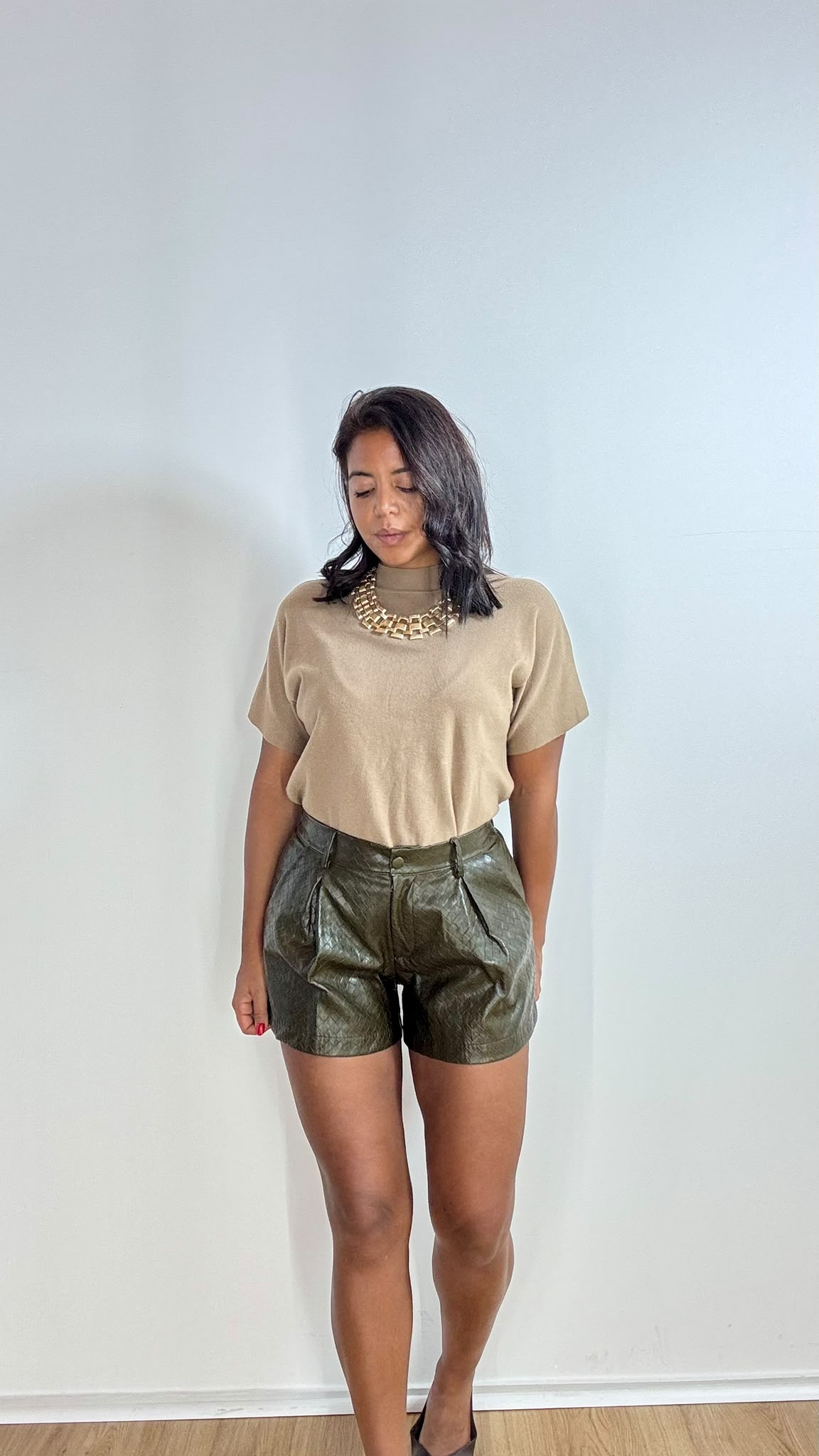 Shorts Ecopelle