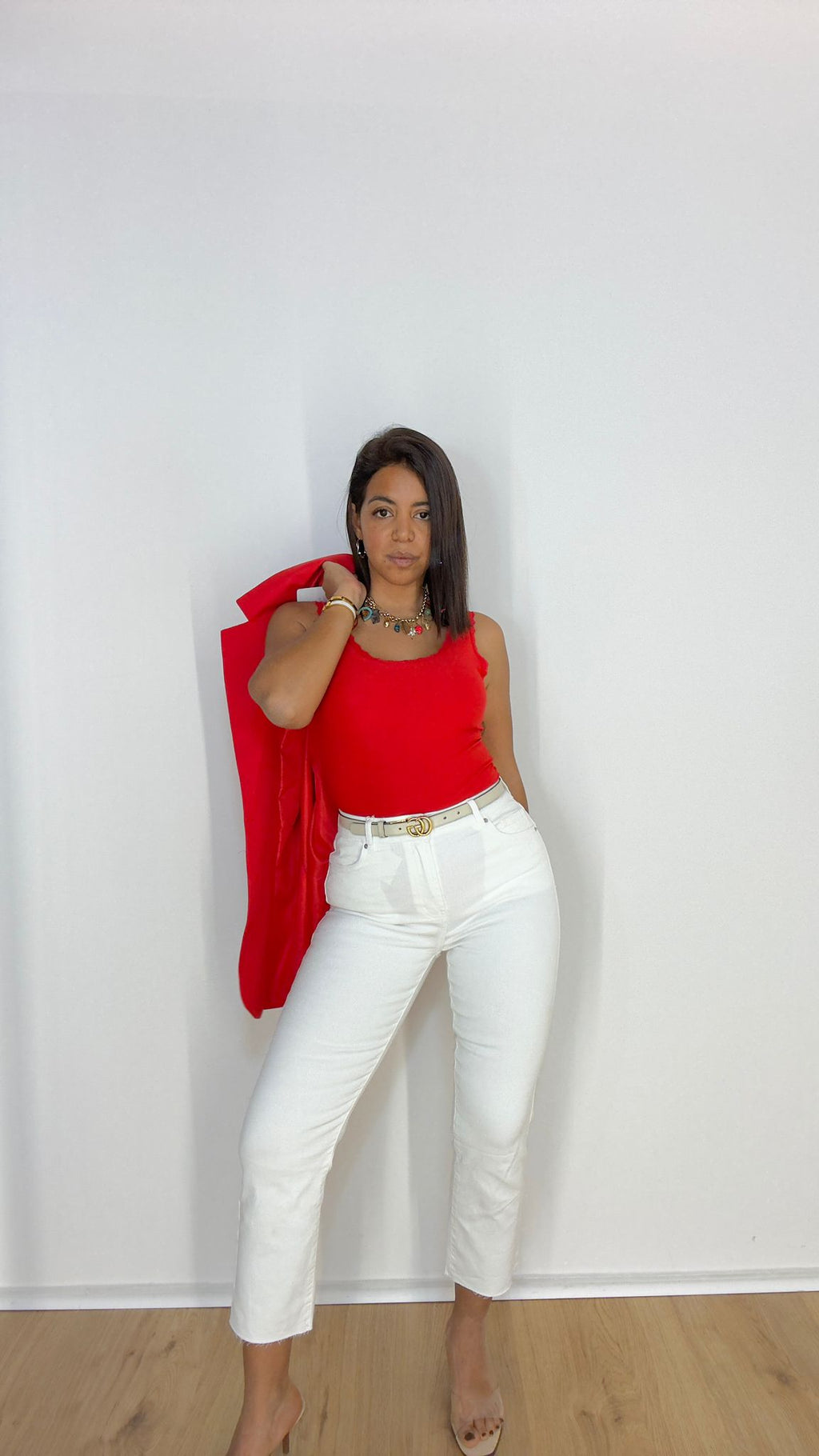 Jeans 9407 White