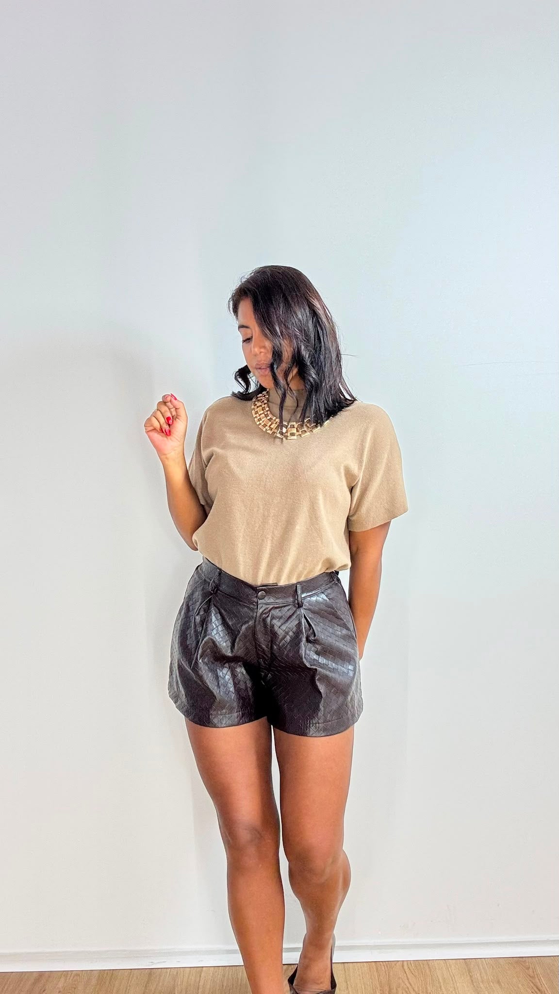 Shorts Ecopelle