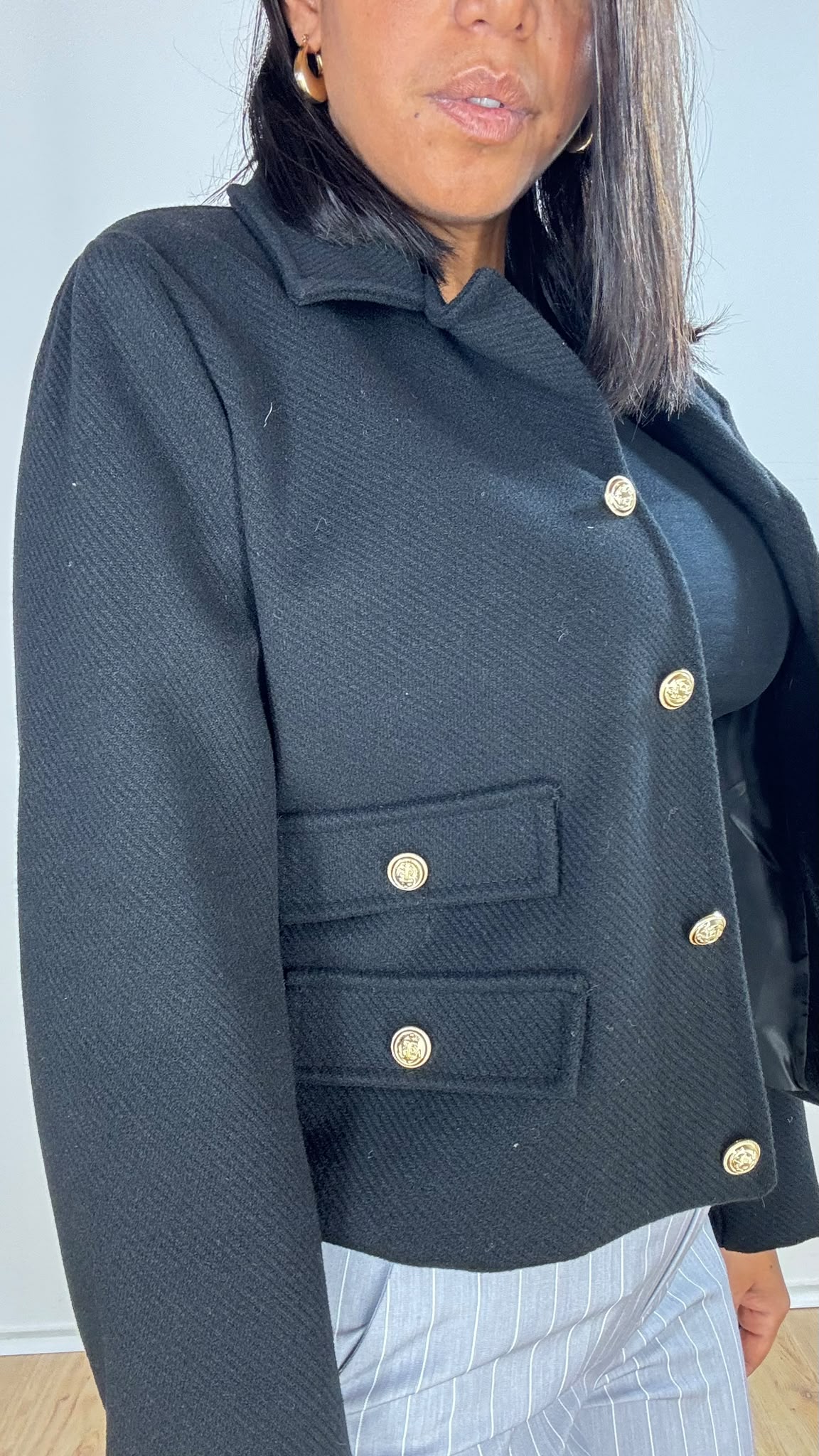 Giacca Corta Lana