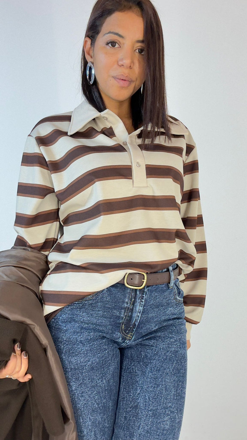 Polo pile righe