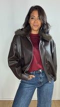 Bomber Collo-fur