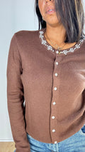 Cardigan fiori