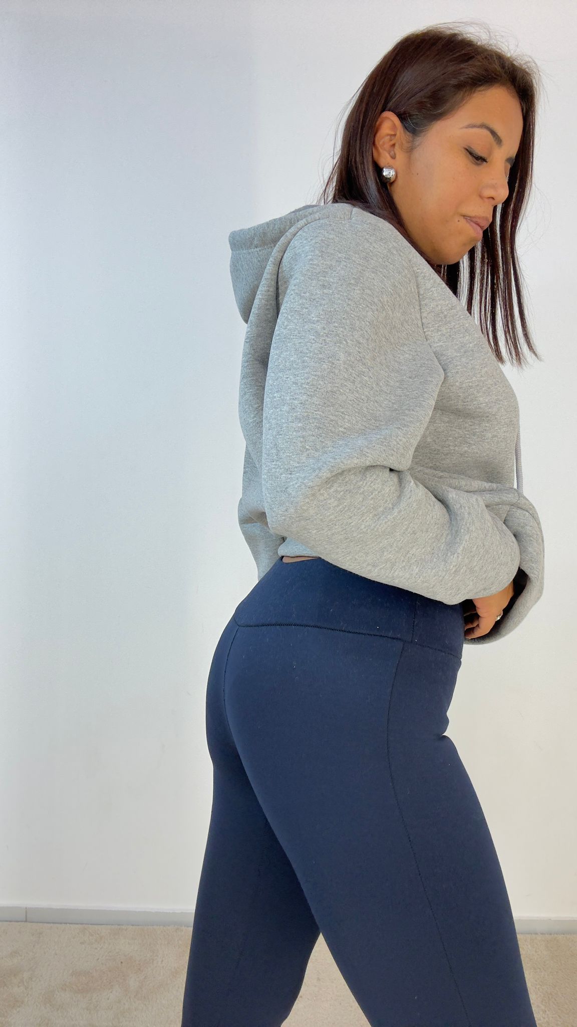 Leggings felpato