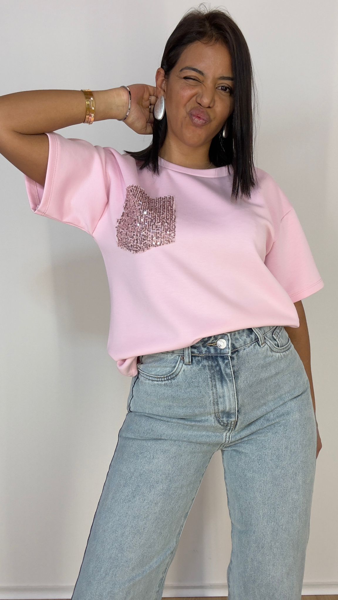 Shirt Tasca Strass
