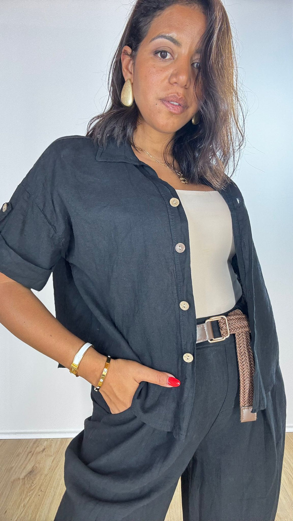 Camicia 100% Lino