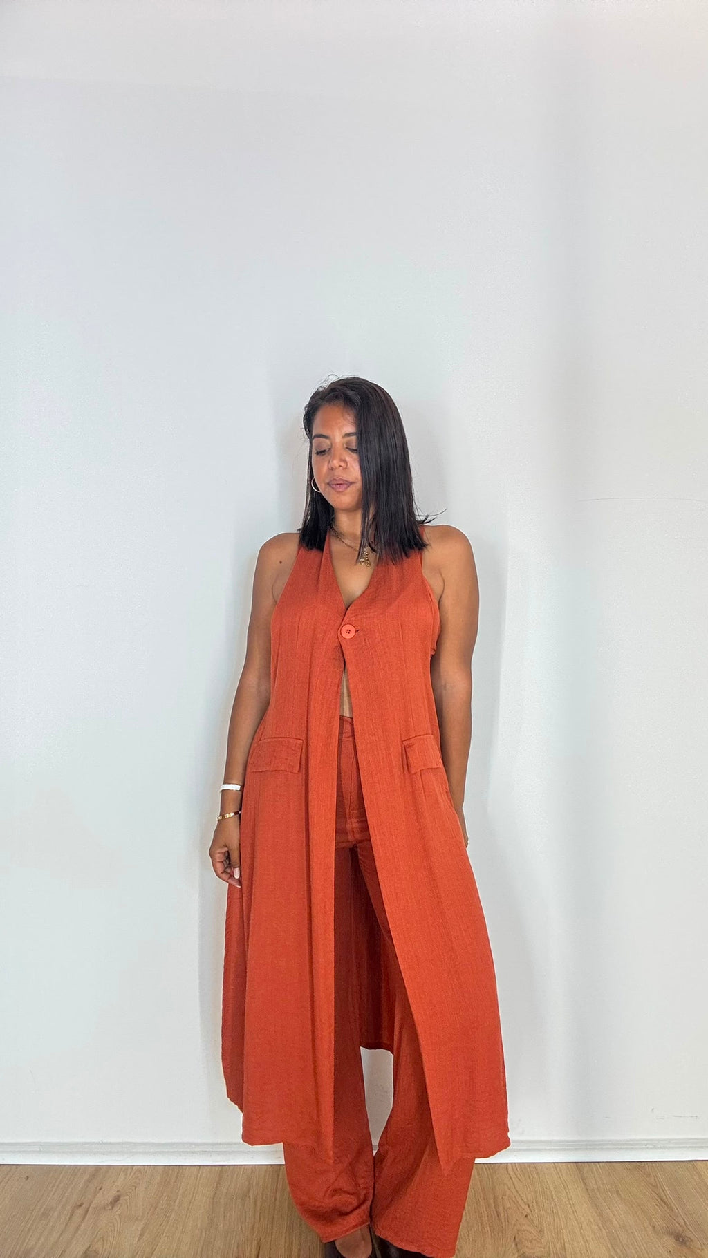 Coordinato Long gilet