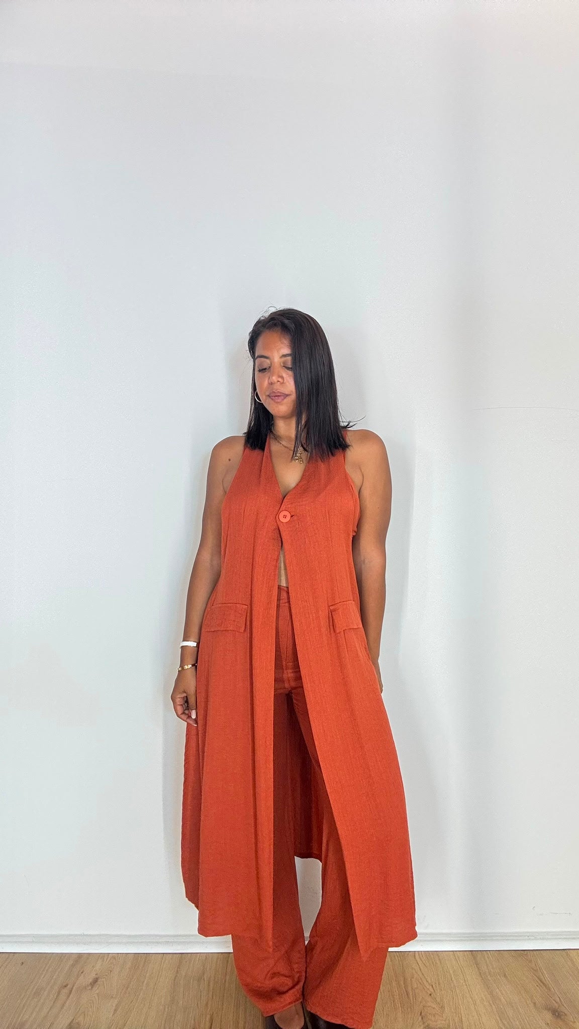 Coordinato Long gilet
