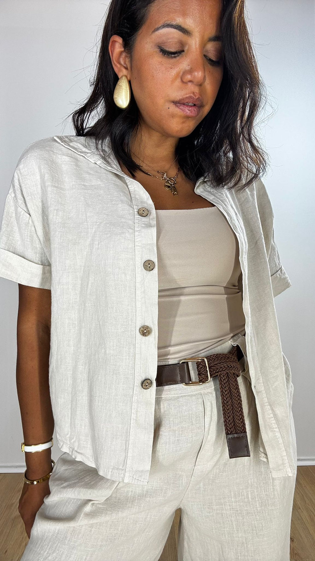 Camicia 100% Lino