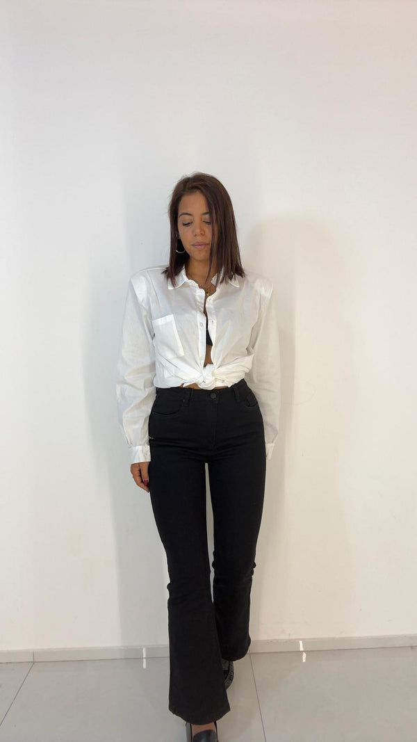 Jeans Flare Black