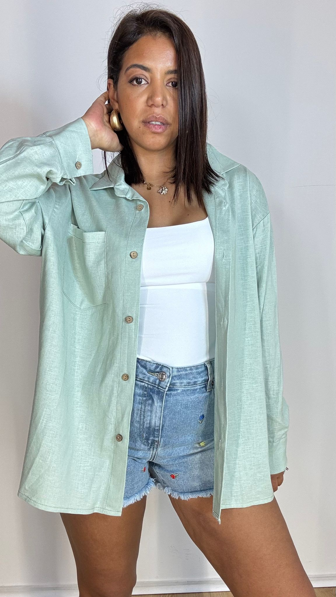 Camicia MistoLino