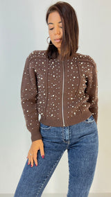 Pull zip perle