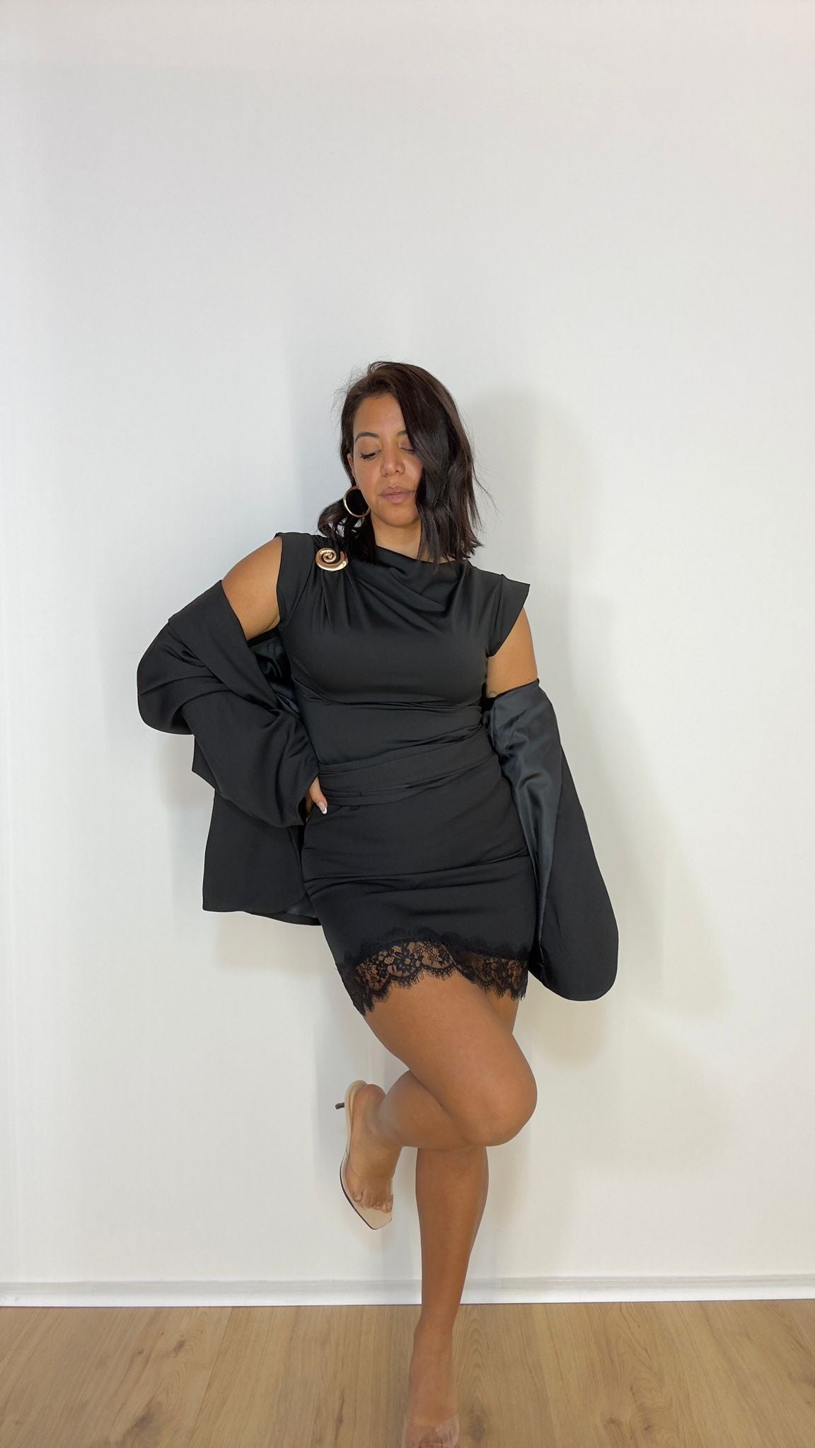 Minigonna pizzo