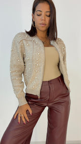 Pull zip perle