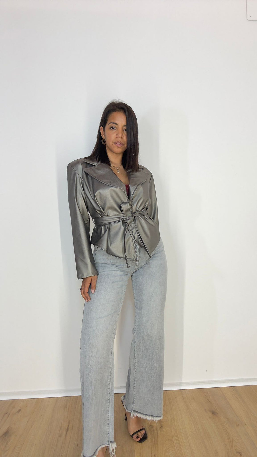 Jeans LWS Grey palazzo