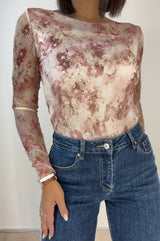 Maglia Velo fiori