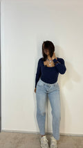 Jeans Ricamo Fiocco