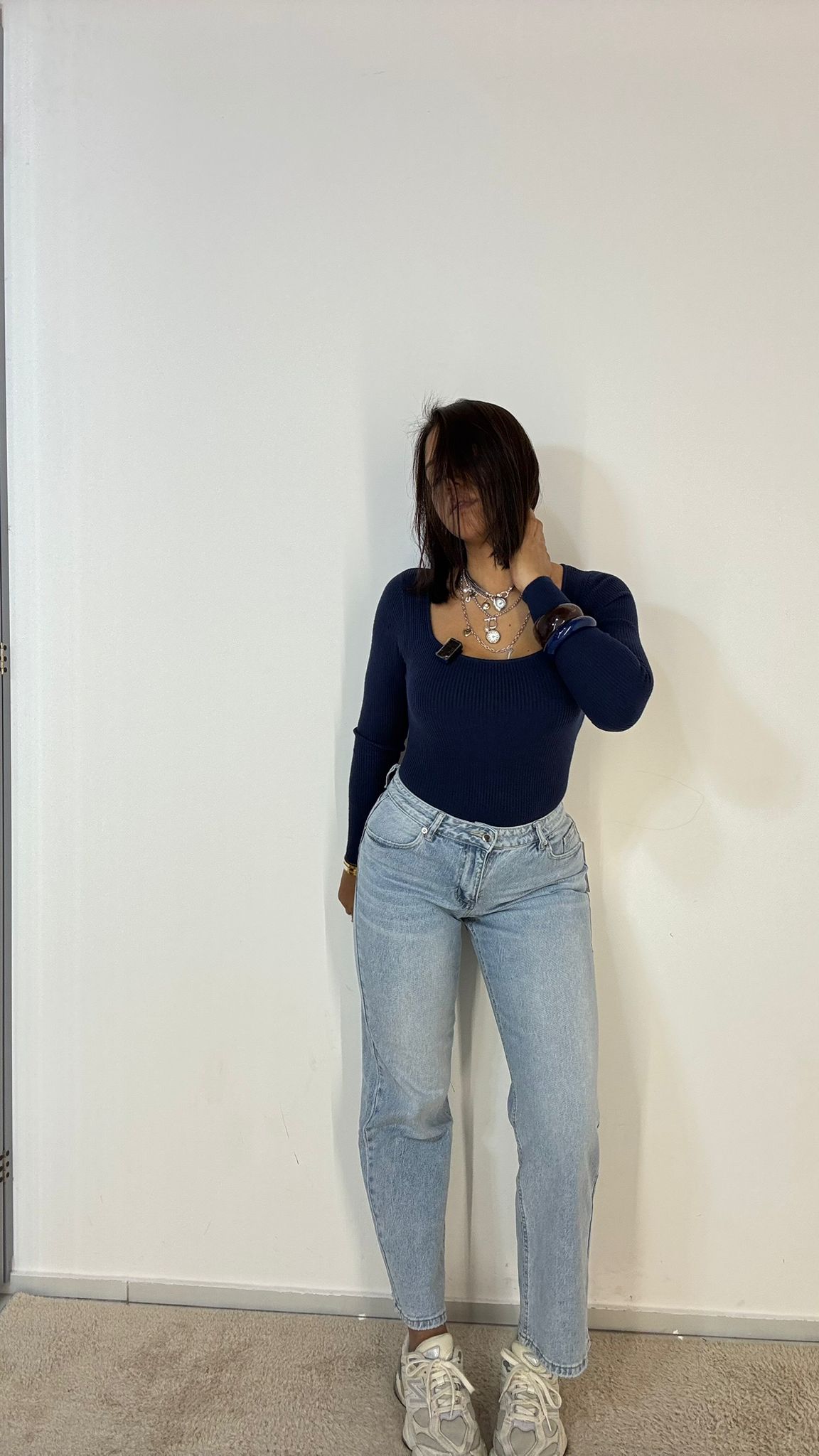 Jeans Ricamo Fiocco