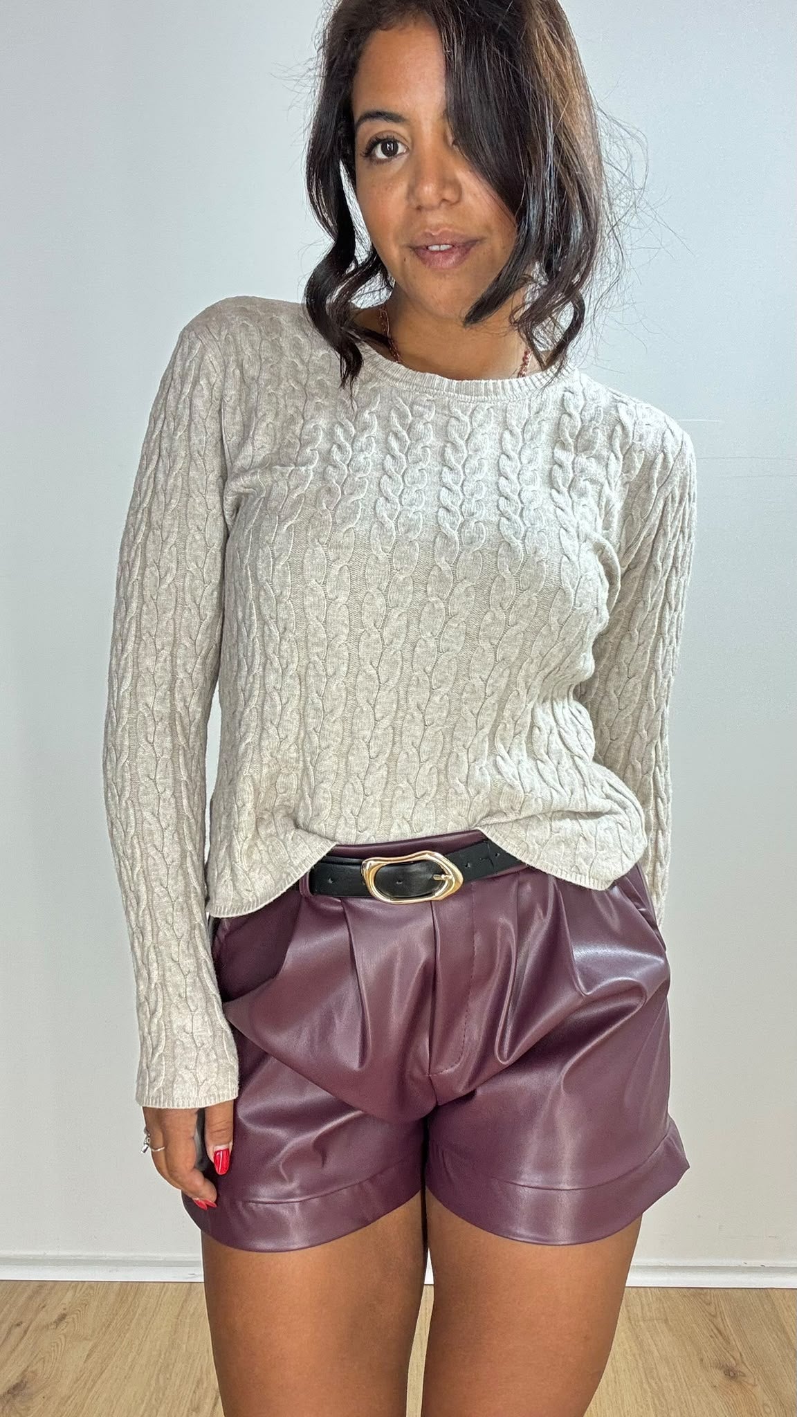Shorts Leather
