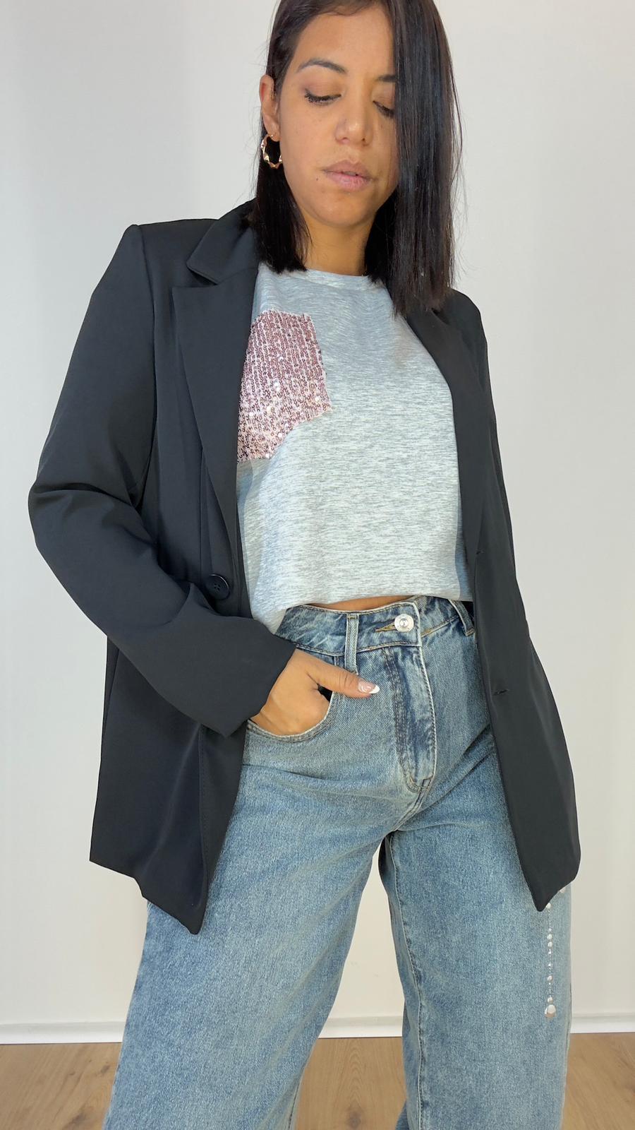 Shirt Tasca Strass