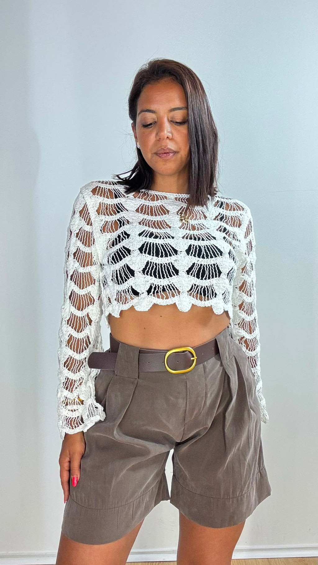 Shorts viscosa