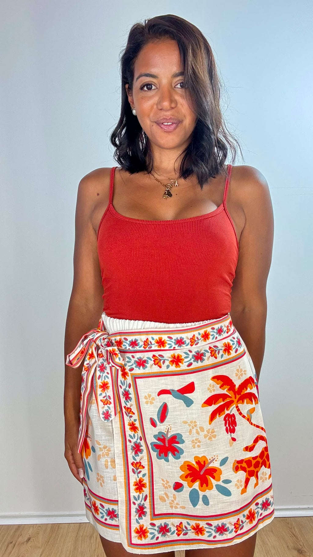 Shorts Sharm arancio