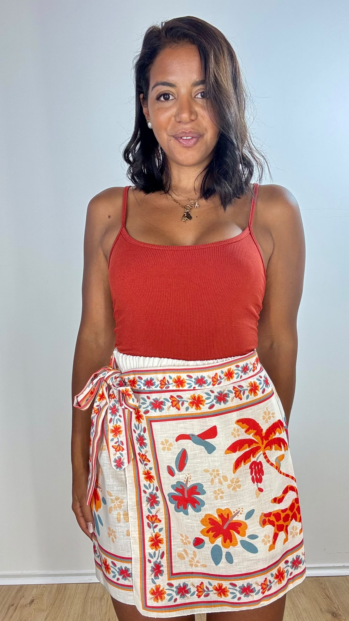 Shorts Sharm arancio