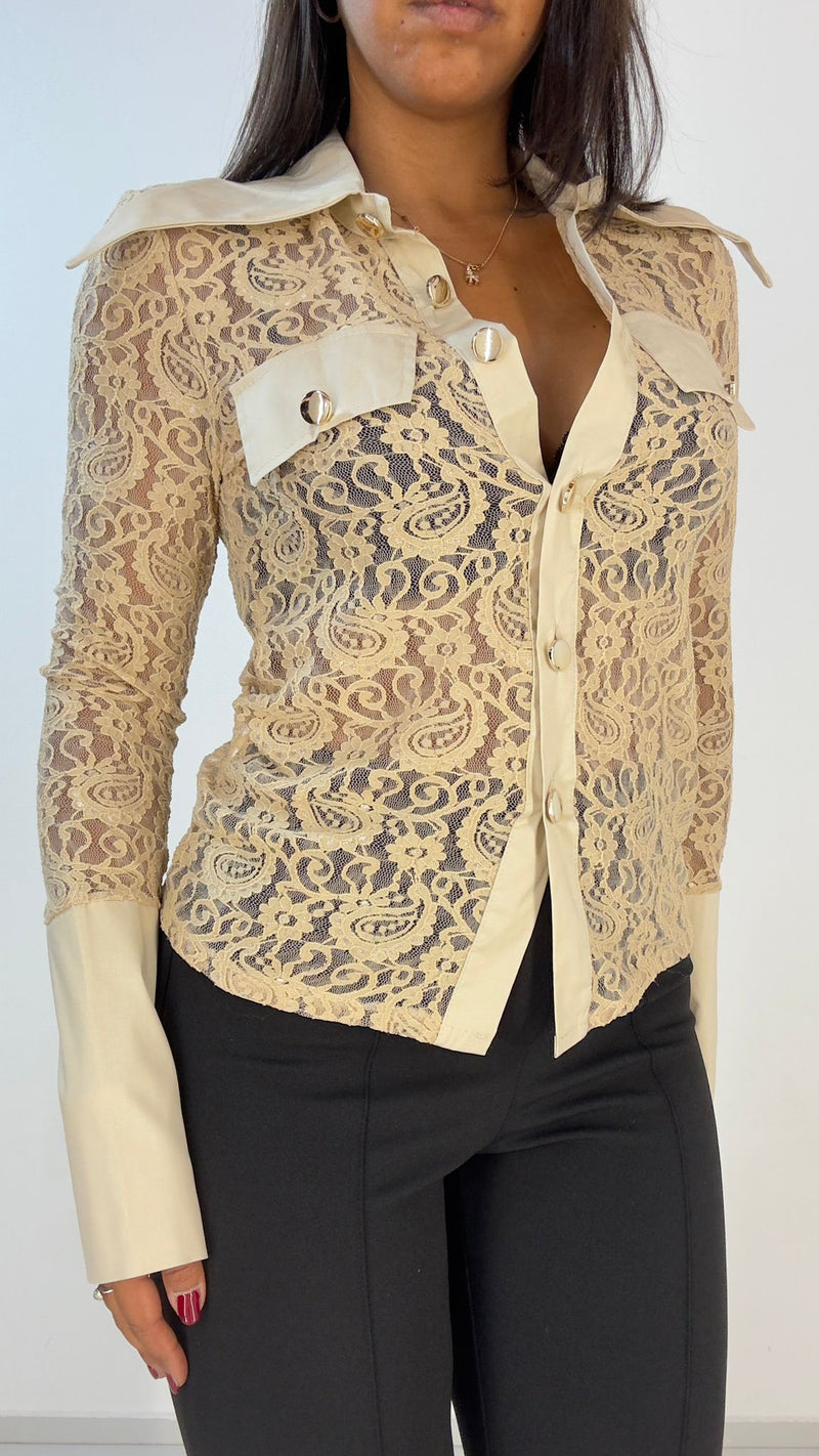 Camicia Macramè