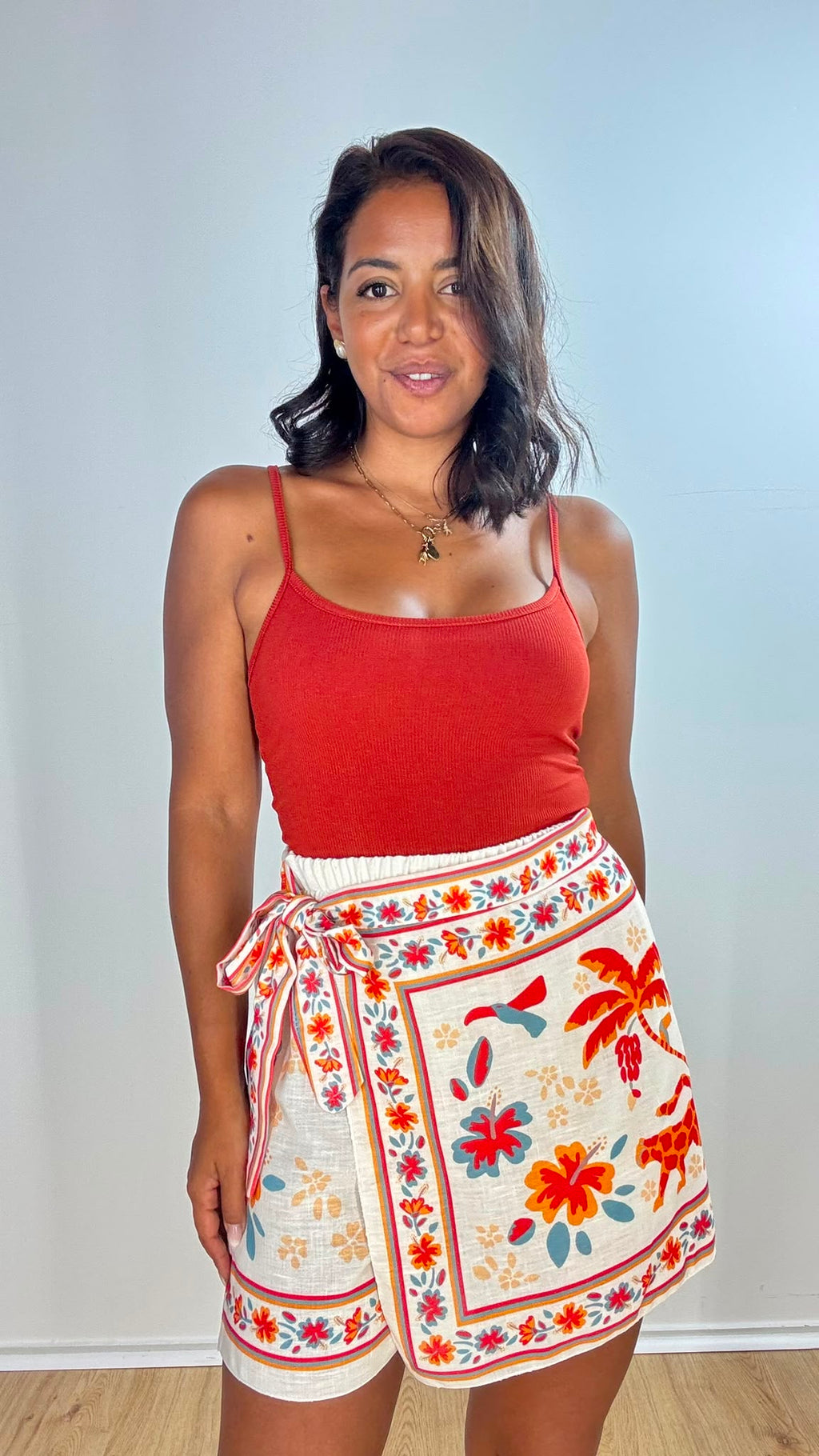 Shorts Sharm arancio