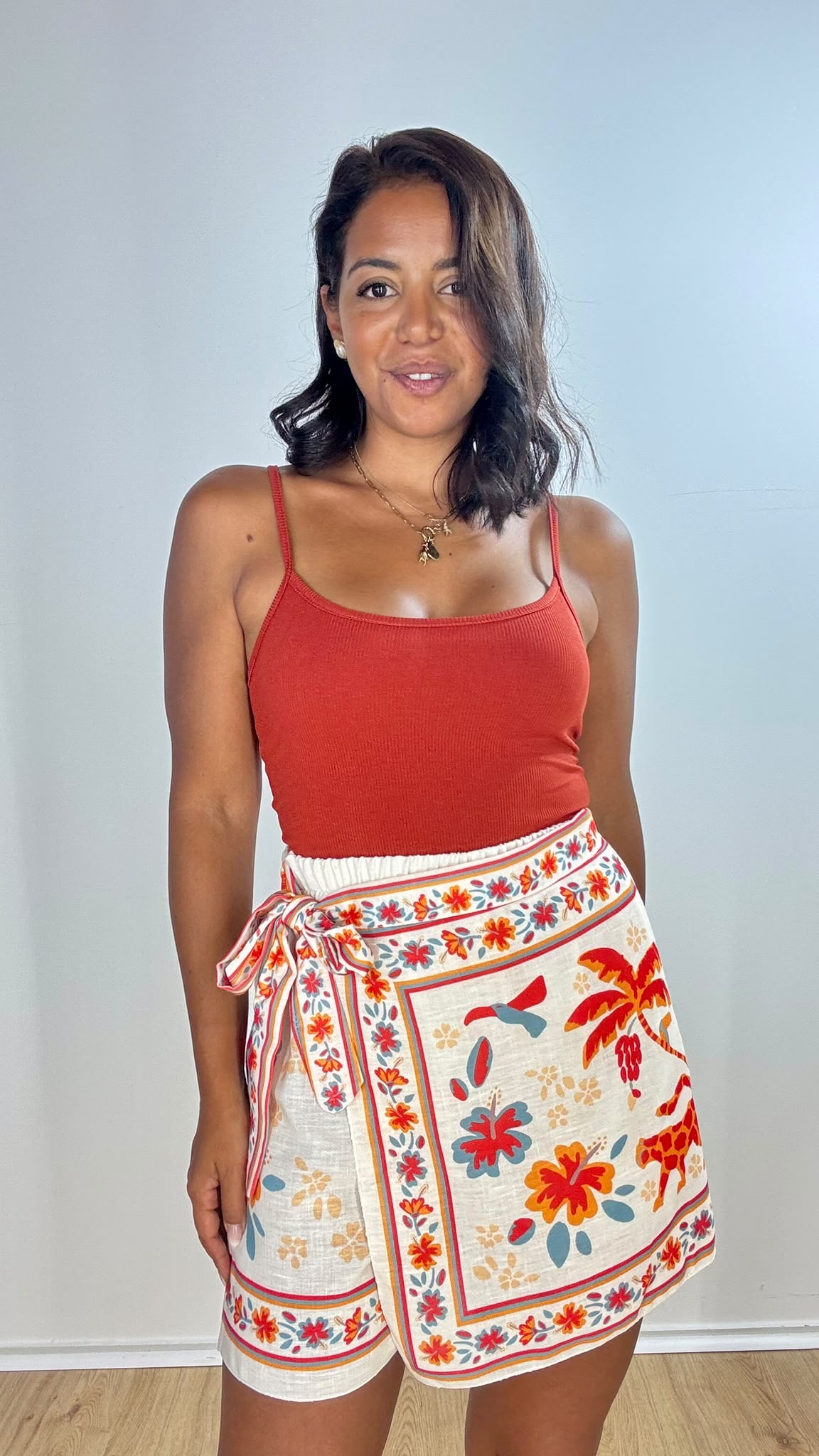 Shorts Sharm arancio