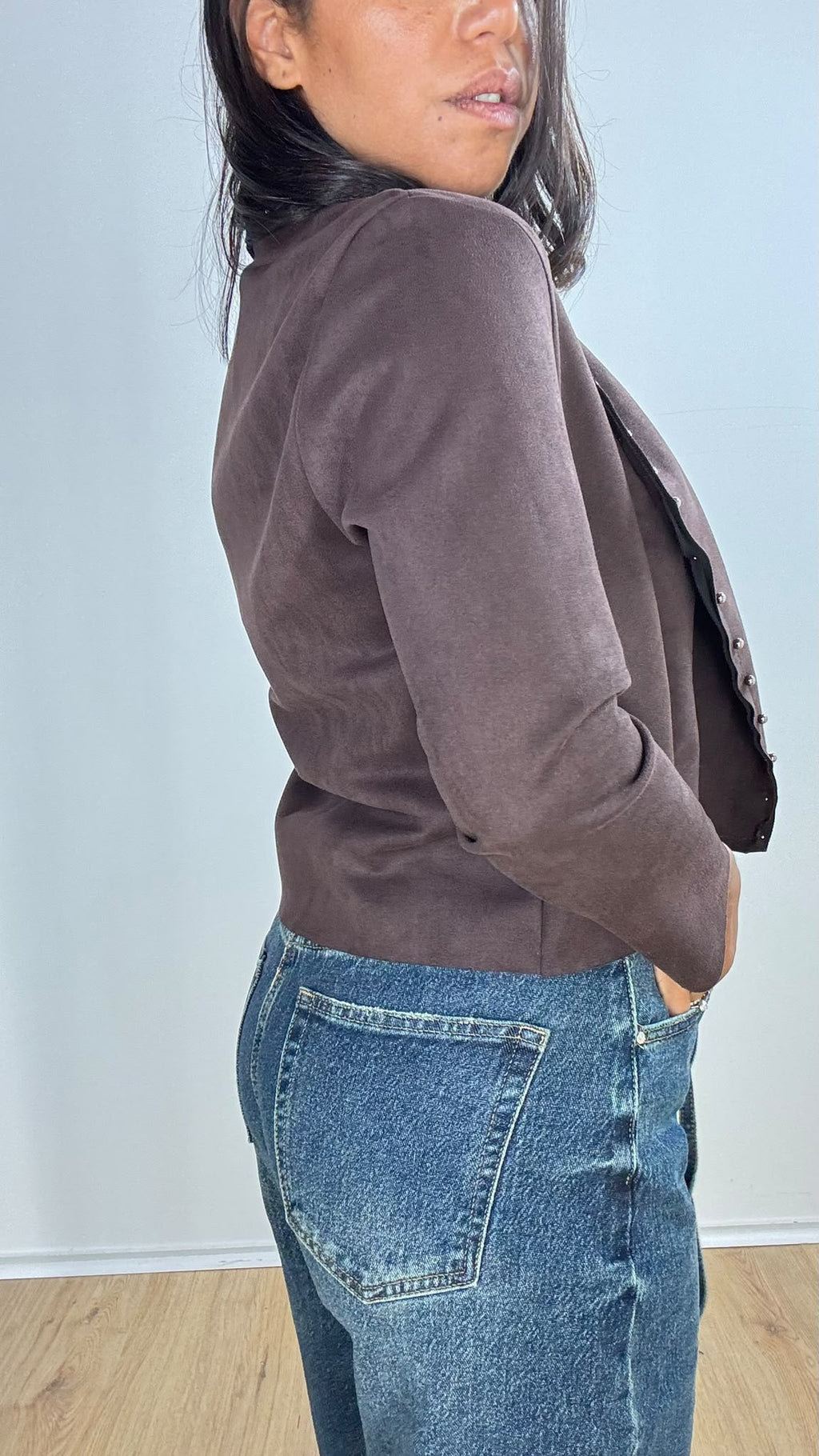 Giacca Suede