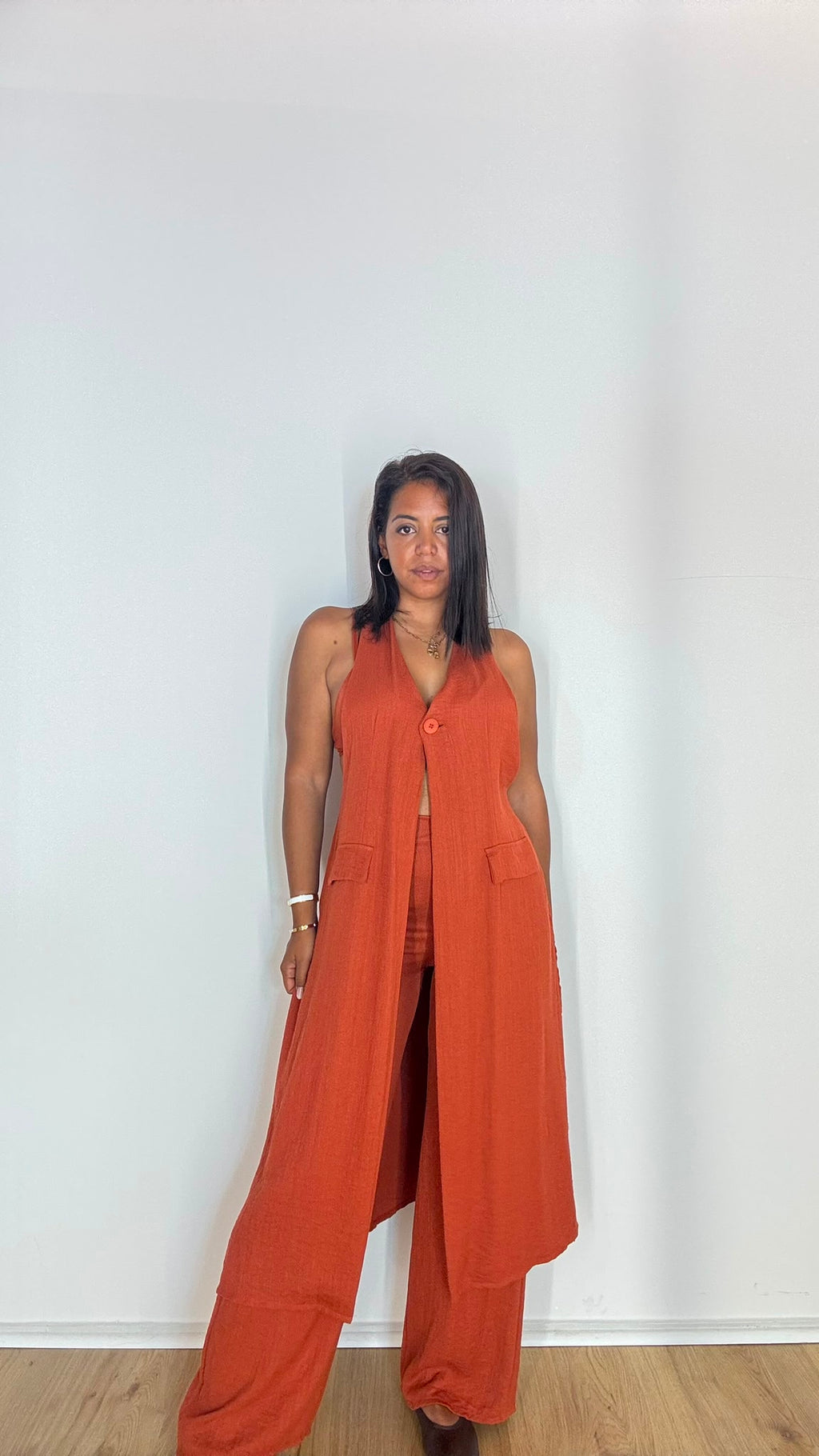 Coordinato Long gilet