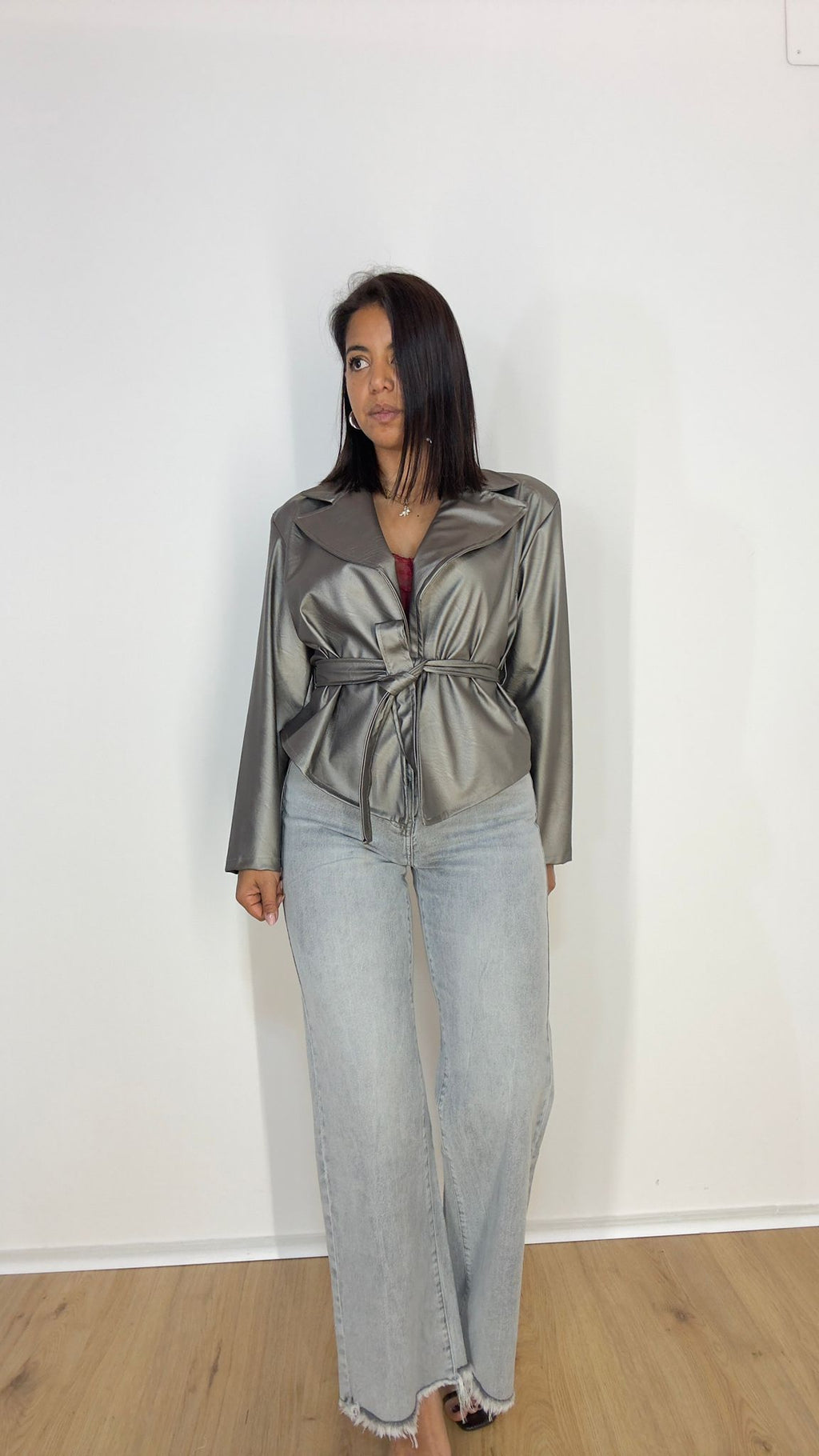 Jeans LWS Grey palazzo