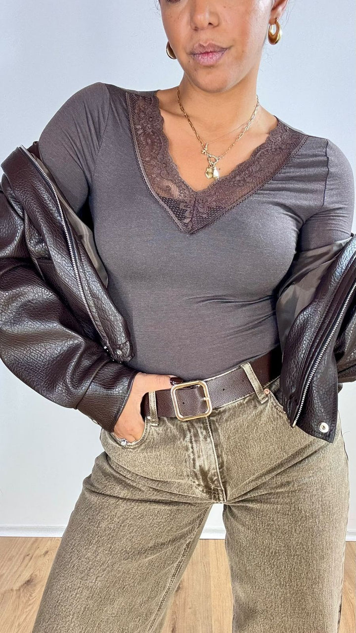 Bomber Collo-fur