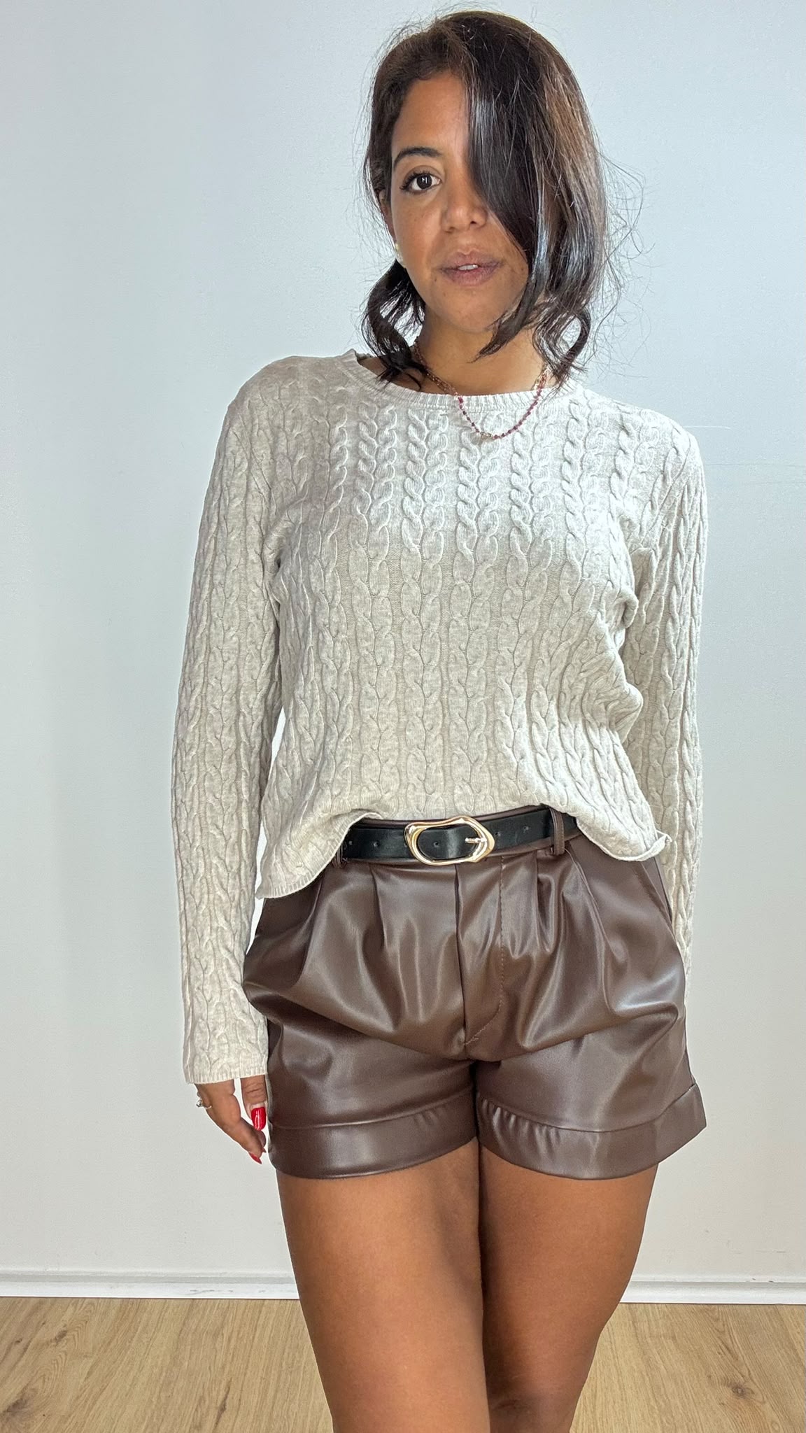 Shorts Leather