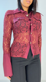 Camicia Macramè