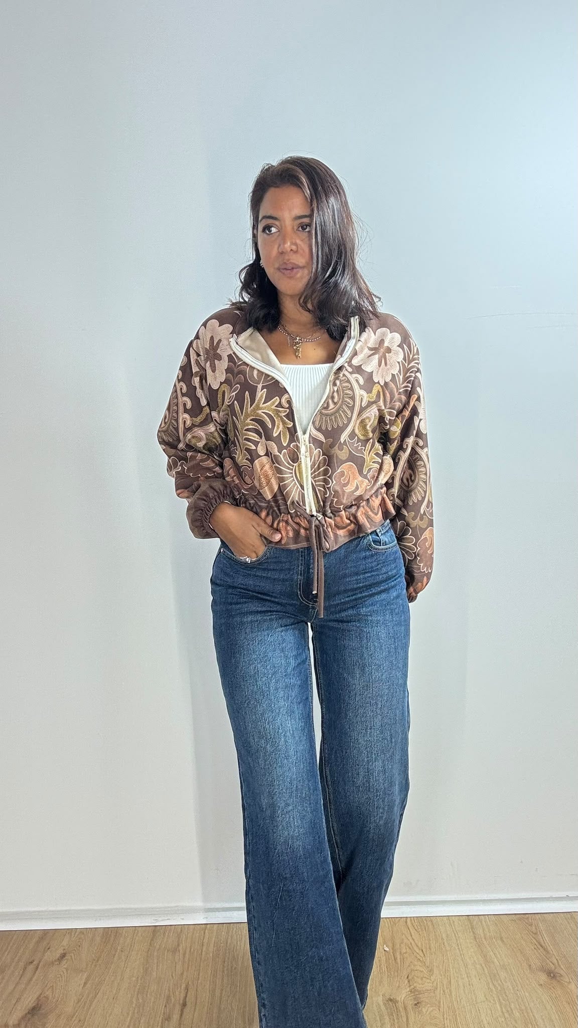 Jeans Wide Blu
