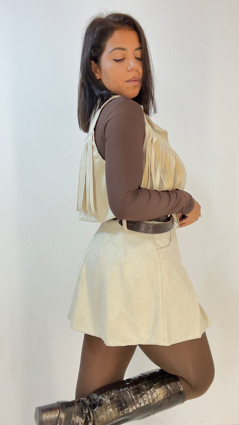 Gilet frange