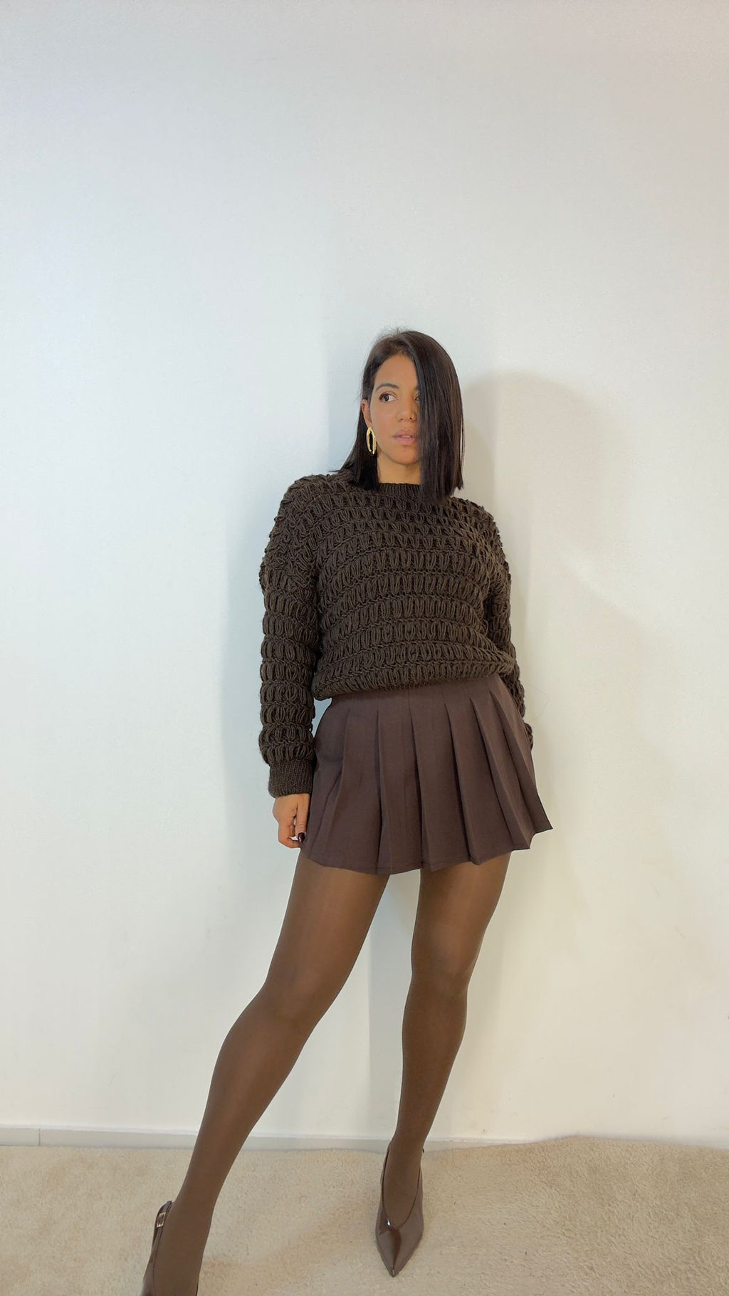 Gonnellina Pieghe