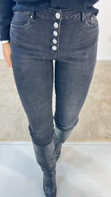 Jeans Jewel Black 7649